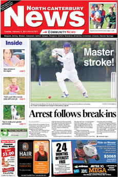 North Canterbury News - February 8th 2011