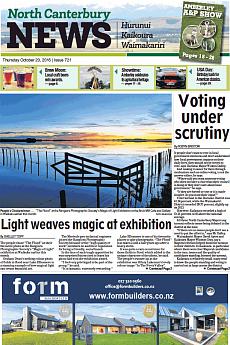 North Canterbury News - October 20th 2016